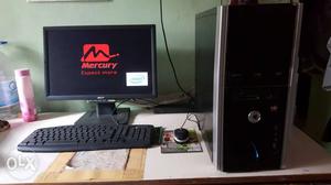 Good condition computer with 2 gb ram 80 gb hard