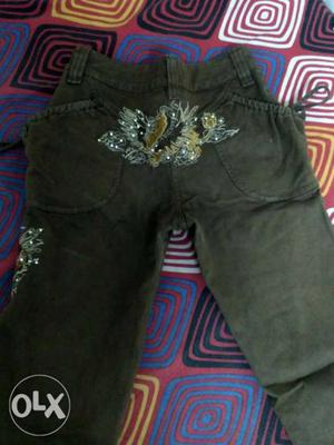 Grey colour jeans for sale