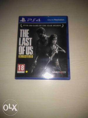 LAST OF US REMASTERED for PS4. Very good