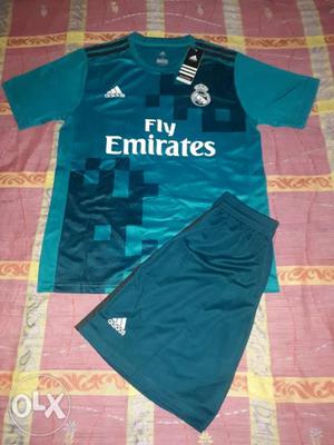 Real Madrid Football Jersey And Short