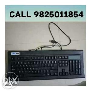 Tvse Gold Keyboard With Usb In Good Working