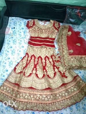 Want To Sell Bride Sharara with latkan, Only used