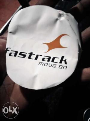 White And Black Fastrack Pouch