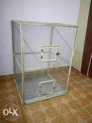 Wooden frame birds cage for sale