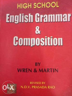 Wren and martin english grammer book