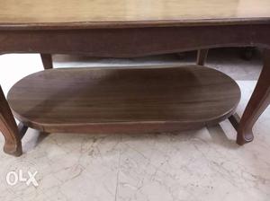 A wooden table in a very good condition