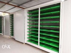 Automated All Weather AC Hydroponic Green Garlic