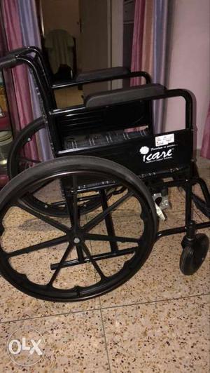 Black Karl Self-propelled Wheelchair