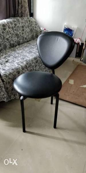 Black chair set of 3