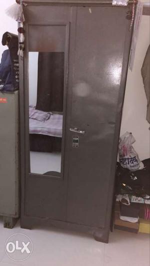 Cupboard and cot on sale
