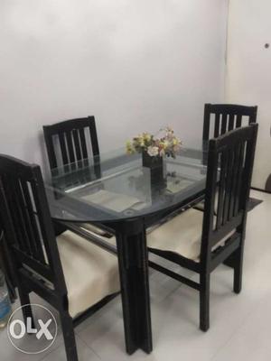 Dining Set, Four chairs, good quality