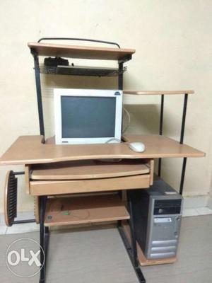 Good condition computer table. selling only