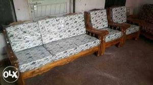 Luxurious mysore teakwood sofa set direct from