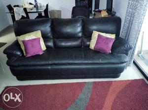 One 3 seater + 2 single seater plush sofa for sale