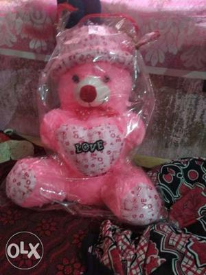 Pink Bear Plush Toy Pack