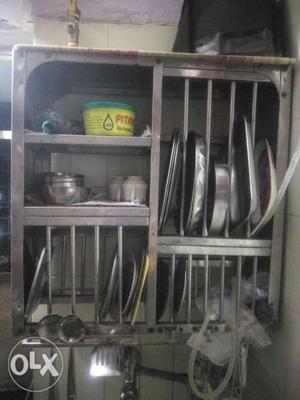 SS kitchen utensils rack