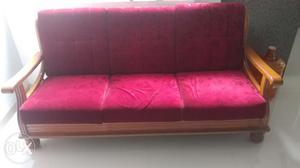 Three pieace Sofa with two arm chair
