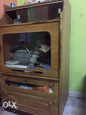 Tv storage unit in good condition Use as book shelf or