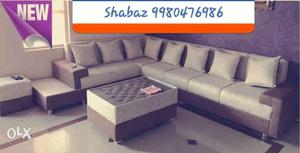 VZ33 Top design New corner sofa set with 3 years warranty