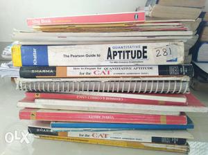 20 books on CAT Preparation, MBA preparation, RC