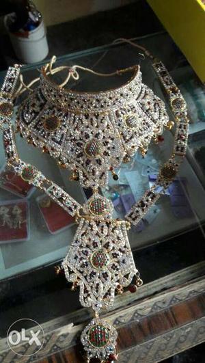 3 set of bridal jwellery set