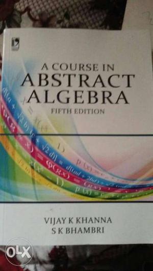 A Course In Abstract Algebra Fifth Edition Book By Vijay