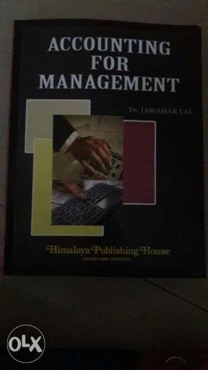 Accounting For Management Book