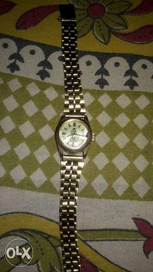 Antic Automatic Rado ladies hand watch with Map