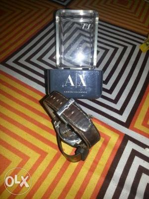 Armani exchange imp male working watch very minimum wear