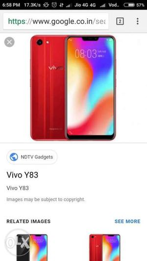 Brand new vivo y83 for sell, only 1 month old