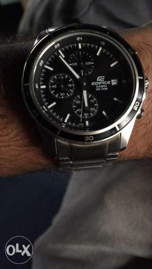Casio edifice watch 1 year old completed in