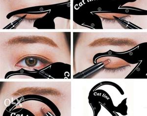 Cat eyeliner Stencil for those beautiful Salon