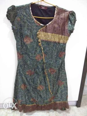 Cotton Silk kurti for young girls of  years