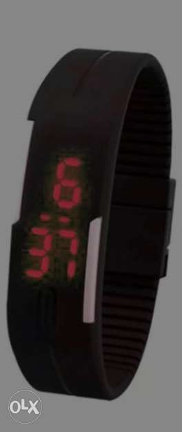 Led watch date time show new small size