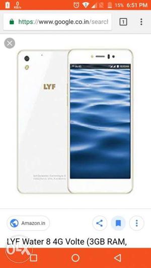 Lyf water 8, good condition