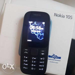 New only 20 days old NOKI 105 mobile with bill