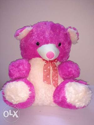 New pink teddy bear size 45cm