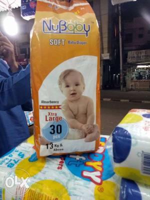 NuBaby Soft Baby Diaper Pack