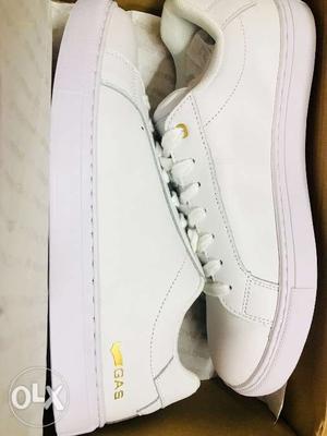 Orignal gas mens white sneakers only for 
