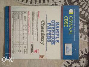 Oswaal CBSE 12th Sample Question Papers Chemistry Book