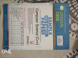 Oswaal CBSE 12th Sample Question Papers Computer Science C++