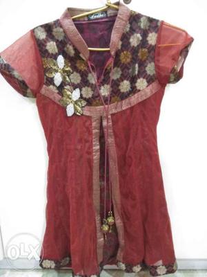 Party wear salwar suit for young girls