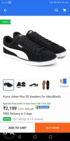 Puma smash vulc sneakers Size - UK 9 Shoes havent