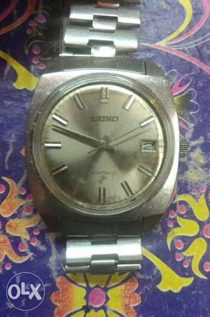 Seiko date Winding watch working condition check