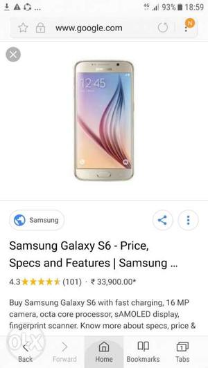 Sell or exchange Samsung galaxy s6