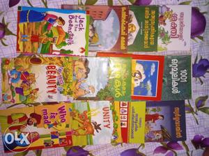 Set of 12 books for kids