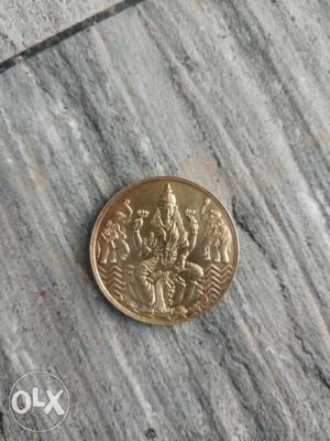 Shri mahalaxmi devi coin in copper only NFT &