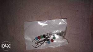 Silver-colored Gemstone Pendant Pack