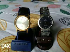 Sonata + Maxima Watches Brand New Unused