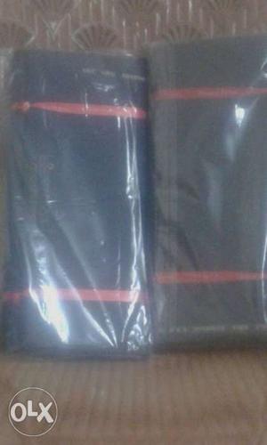 Two Black Textile Packs